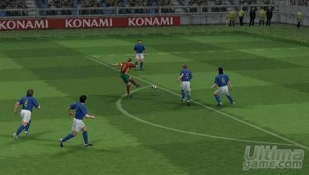 8 nuevas imgenes de la versin PlayStation Portable de Pro Evolution Soccer 5
