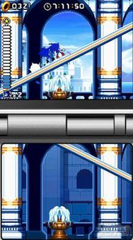 Nuevas imgenes de Sonic Rush presentadas en este TGS