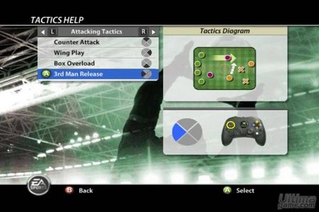 Primer video en movimiento de la versin Xbox 360 de FIFA 06