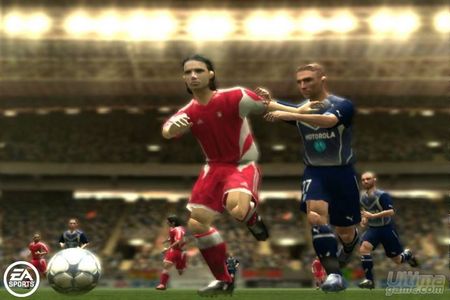 Primer video en movimiento de la versin Xbox 360 de FIFA 06