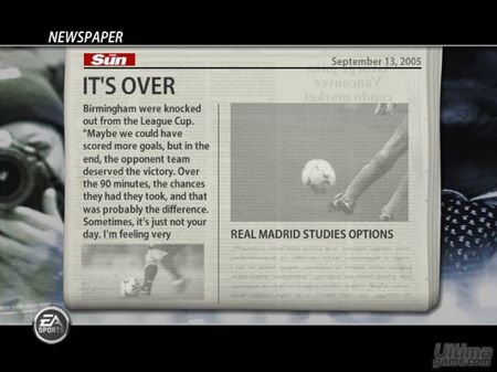 Fútbol en estado puro, nuevas imágenes de FIFA 2006 para Xbox 360