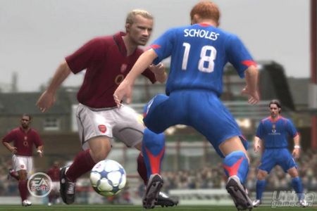 Primer video en movimiento de la versin Xbox 360 de FIFA 06