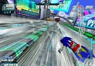 Presentacin de algunos circuitos de Sonic Riders, en formato video