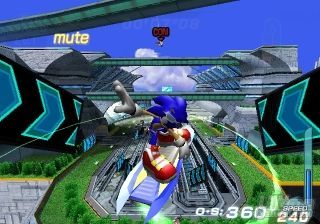 Presentacin de algunos circuitos de Sonic Riders, en formato video