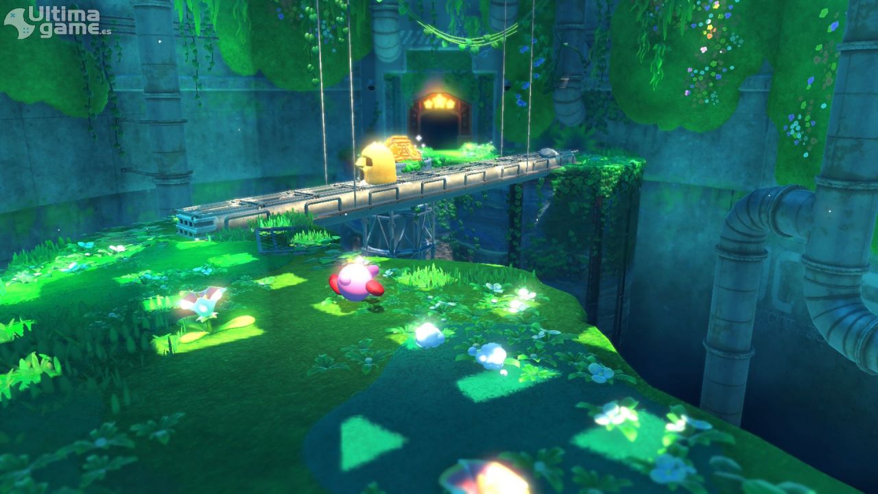 Cooperativo para dos jugadores, abandono de la ambientación oscura, y fecha de lanzamiento confirmadas de Kirby y la Tierra Olvidada - imagen 7