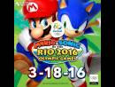 imágenes de Mario y Sonic en los Juegos Olímpicos de Río 2016