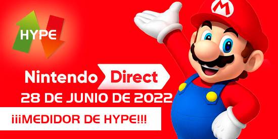 Medidor de hype de Ultimagame para el Nintendo Direct Mini de junio de 2022