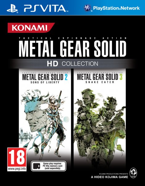 Portada de Metal Gear Solid HD Collection