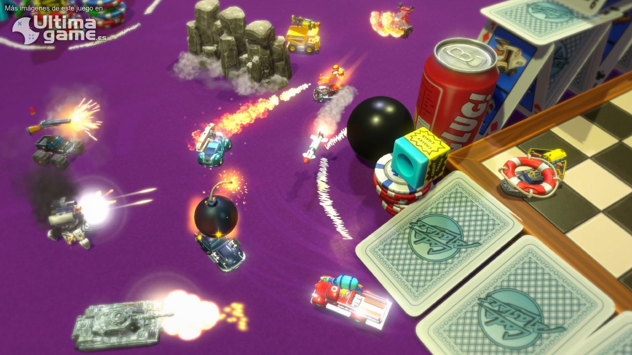 ¿Cómo unos vehículos tan pequeño pueden causar tanta destrucción? de Micro Machines World Series - imagen 3