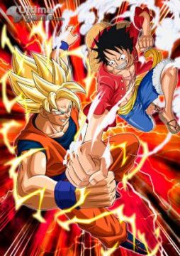 La esperada pelea entre Luffy y Goku, solo en tu 3DS