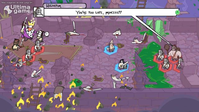 As se lucha en Pit People, la nueva genialidad de los creadores de Castle Crashers