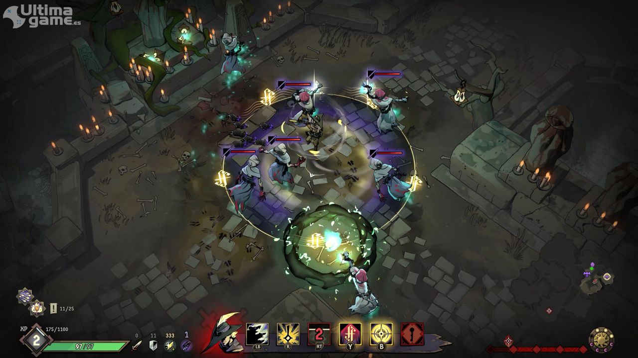 Los cuentos de hada, en versiones mucho más oscuras y con estilo roguelike de Ravenswatch - imagen 6
