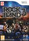 portada Rock Band 3 Wii