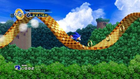 Sonic 4 - Episodio 1. El erizo supersnico apuesta exclusivamente por la velocidad y las plataformas