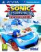 portada Sonic & All-Stars Racing Transformed PS Vita