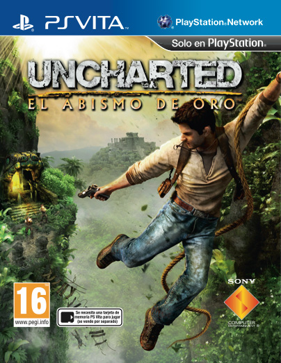 Portada de Uncharted: El abismo de oro