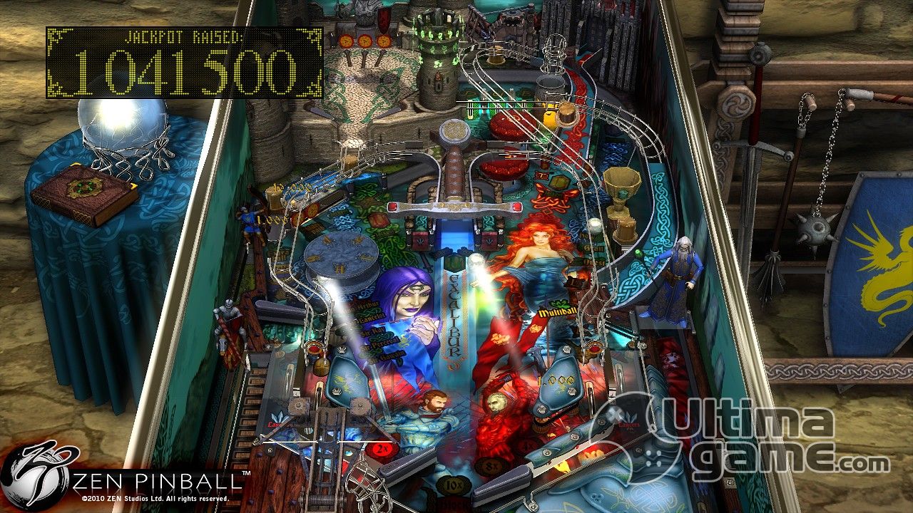 Zen Pinball - Nueva mesa de 'Excalibur', ya disponible en PlayStation Store de Zen Pinball - imagen 6